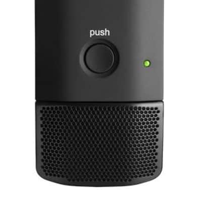Shure MXW6/O Wireless Boundary Omnidirectional Transmitter (Band Z10) 2022 - Present - Black image 1