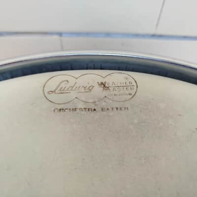 LUDWIG Pioneer 14"x5" Sky Blue Pearl, 1963. Vintage. image 6