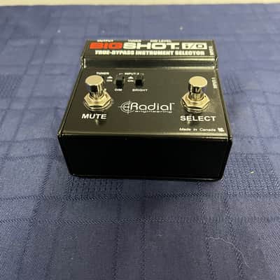 Used Radial BigShot I/O True Bypass Selector Switch with Original Box and Manual image 3