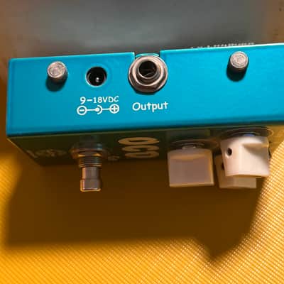 Fulltone Custom Shop OCD-GE Germanium Overdrive 2019 - Tahitian Teal image 4