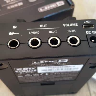 Line 6 POD Express Black 2024 - Present - Black image 9