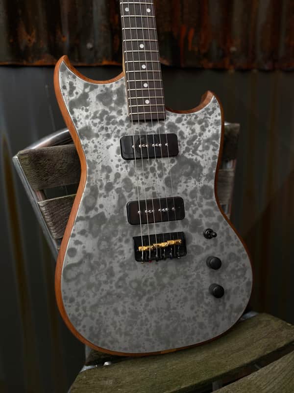 Coloma Guitars Prototype Aluminum Top Freya 2023 - Clear Matte Polyurethane image 1
