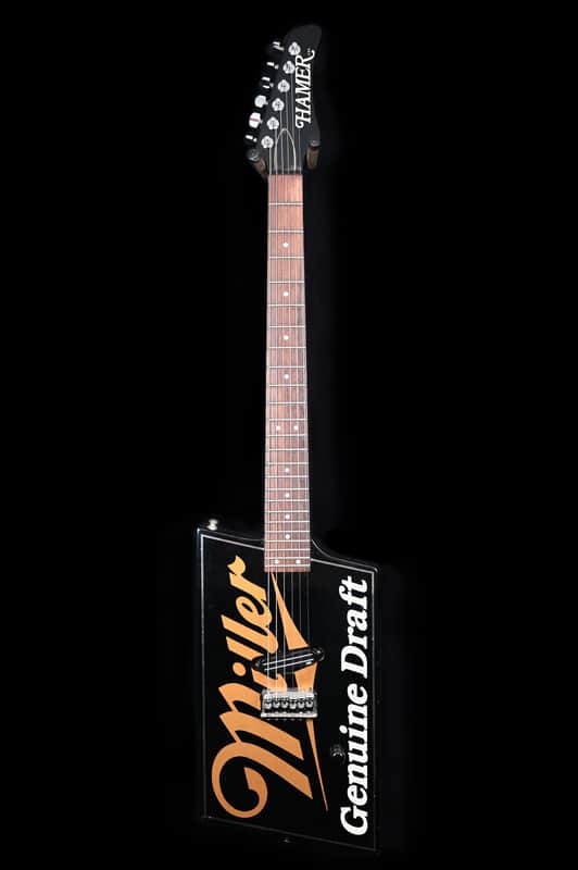 Hamer Miller Genuine Draft from 1987 in Black with original Hardcase image 1