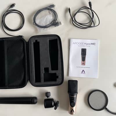 Apogee HypeMiC Cardioid USB Microphone 2019 - 2020 - Black / Champagne image 2