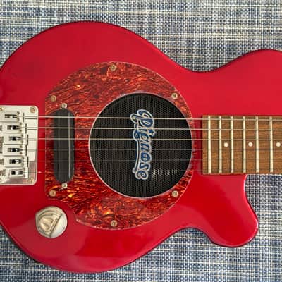 Pignose Travel Guitar 2000-2001 - Red image 6