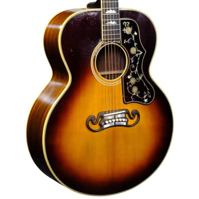 Gibson Custom Pre-War SJ-200 Rosewood - Light Aged Faded Vintage Sunburst image 5