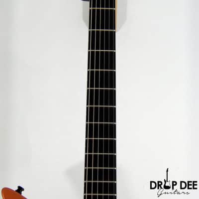 GV Guitars Syrius "Ember" Baritone Headless Electric Guitar w/ Bag - Ember image 9