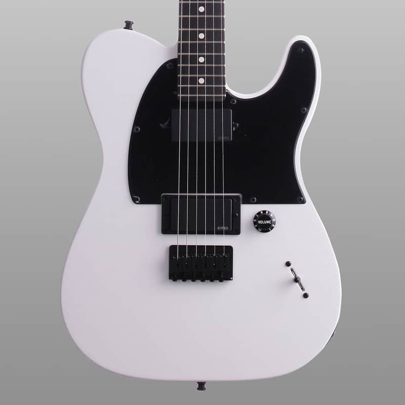 Fender Jim Root Telecaster Electric Guitar (with Case), Flat White, Open Box (Very Good)
