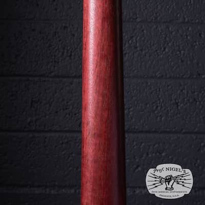Momose MJ2-PH Jazz Bass – Purpleheart Neck – Burner Ash MIJ image 17