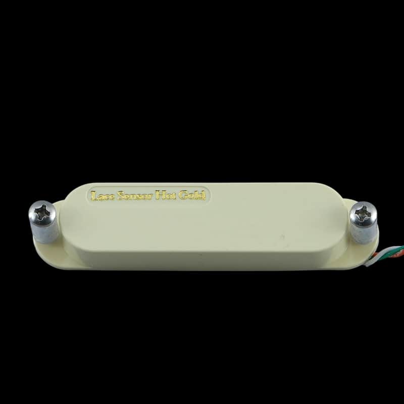 Open Box Lace Sensor Hot Gold Mid/Neck Single Coil Guitar Pickup Creme Cover image 1