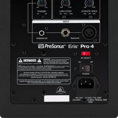 PreSonus Eris Pro 4 Black NA image 2