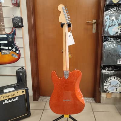 Fender FSR Classic Series '72 Telecaster Deluxe 2012 - Tangerine Flake/Sparkle imagen 8