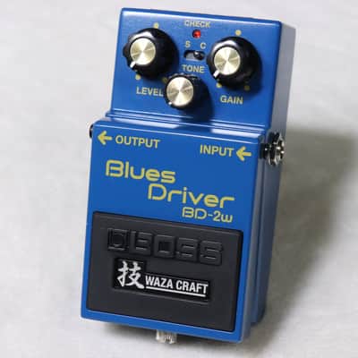 Boss BD-2W Blues Driver Waza Craft | Reverb