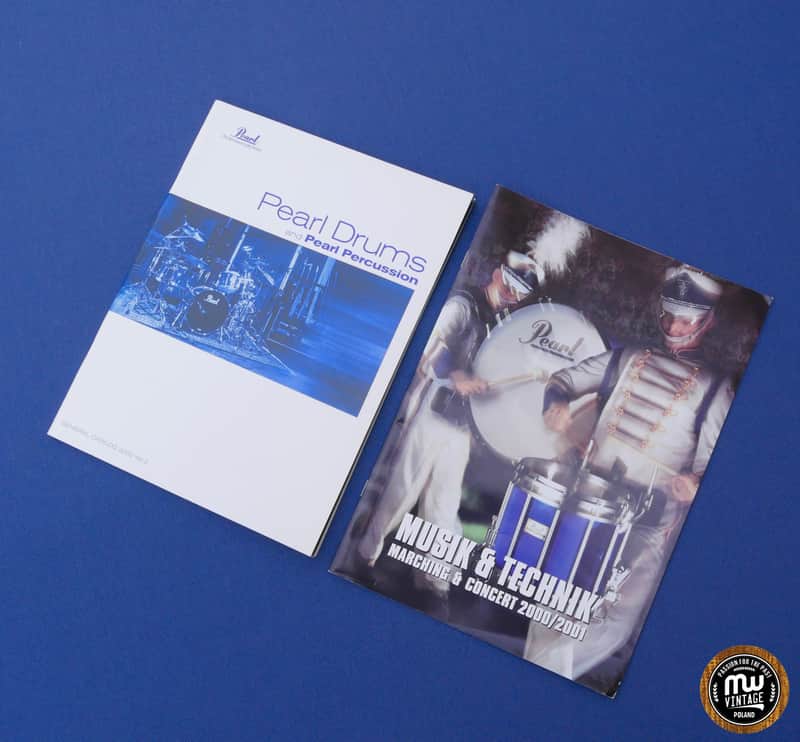 Pearl General Catalog 2002 + Music Technik RARE image 1