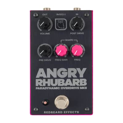 Reverb.com listing, price, conditions, and images for redbeard-effects-angry-rhubarb