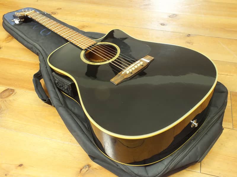 Takamine EG 531 SC Electric Acoustic Guitar - Black image 1