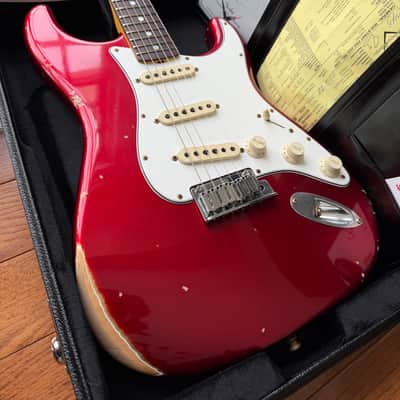 2026 Fender Custom Shop Stratocaster Pro W25 Relic - Candy Apple Red image 1