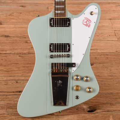 Epiphone Inspired by Gibson Custom '63 Firebird V Frost Blue image 1