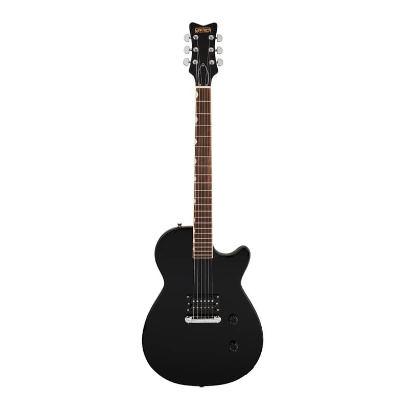 Gretsch Streamliner Jet Club 1 PU 6-String Right-Hand Electric Guitar (Jet Black) image 1