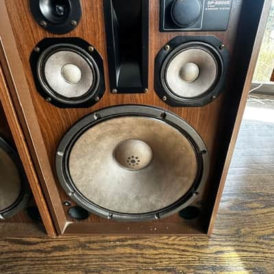 Sansui SP-5500X Speakers Vintage 1970s Rare Hifi 120 Watts image 5
