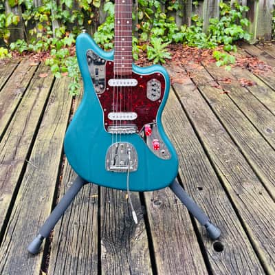 Fender Vintera '60s Jaguar with Pau Ferro Fretboard 2019 - 2023 - Ocean Turquoise image 1