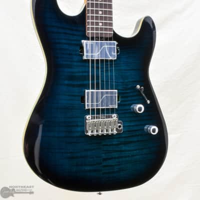 Sterling by Music-Man Sabre - Deep Blue Burst image 1