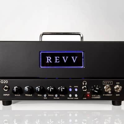 REVV G20 2-Channel 20-Watt Guitar Amp Head with Reactive Load and Virtual Cabinets