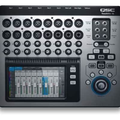 QSC TouchMix-16 Touch Screen Compact Digital Mixer 2010s - Silver image 2