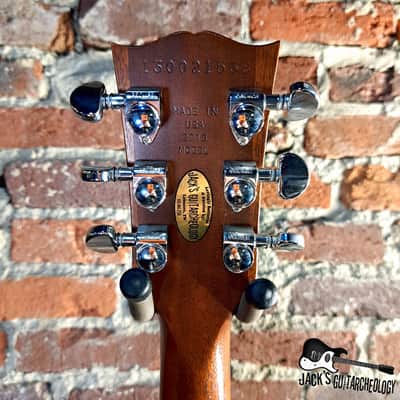 Gibson '50s Tribute Les Paul Electric Guitar w/ GB (2013 - Satin Chocolate Sunburst) image 12