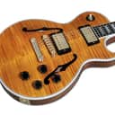 Gibson Custom Shop Limited Run Les Paul Florentine Figured Trans Amber