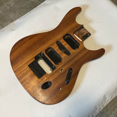 1991 Japan Ibanez 440s S Series Natural Mahogany Guitar Body Original Edge Tremolo Ready image 3