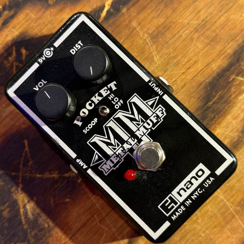 Electro-Harmonix Pocket Metal Muff Distortion with Mid Scoop 2008 - 2020 - Black image 1