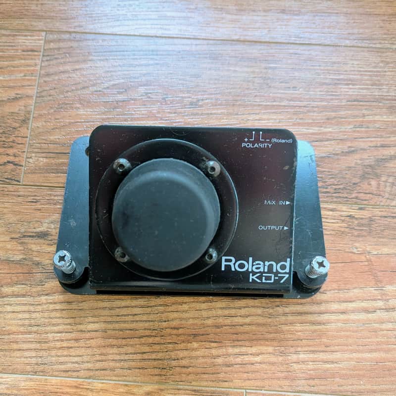 Roland KD-7 Kick Drum Trigger Pad and Beater image 1