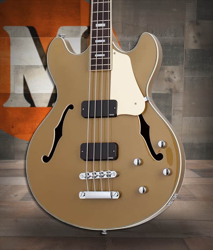 Schecter Corsair Bass - Metallic Gold (MGLD) (1551) image 1