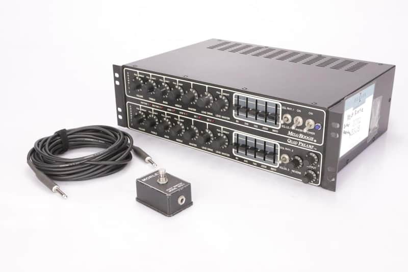 Mesa Boogie Quad Preamp Rack Tube Guitar Amp Mark IIC III | Reverb