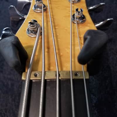 Alembic  Distallate 5 Bass - 1987 Natural - Birds Eye Maple - image 9