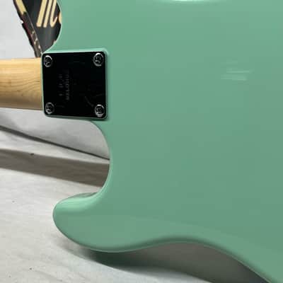 Squier Tom DeLonge Signature Stratocaster Strat Electric Guitar - Surfboard Green image 14
