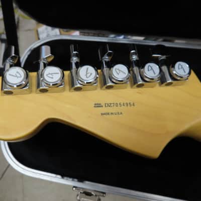 2007 Fender American Deluxe Strat®, "Soft" V Neck, Maple Fingerboard, SCN, Black 2007 - Black image 15