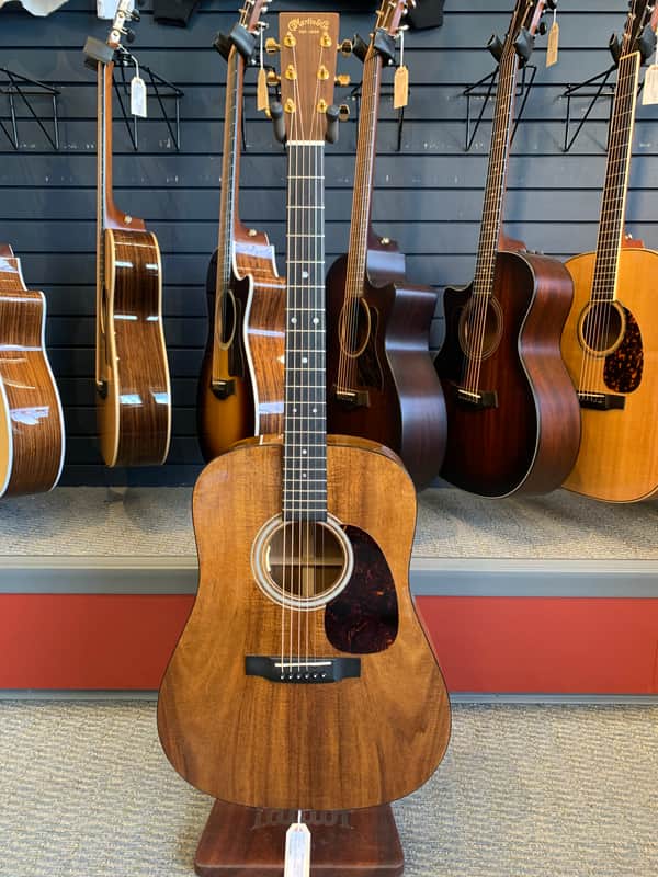 Martin Custom Dreadnought Koa 2014 - Koa image 1
