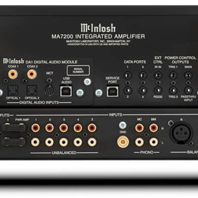 McINTOSH MA7200 - 2-Channel Integrated Amplifier - NEW! image 4