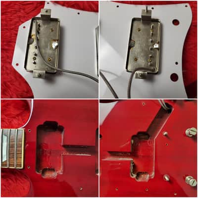 1998 Bacchus BSG-68V SG Standard - Vintage Series - Cherry  - All Original - Made In Japan MIJ image 22