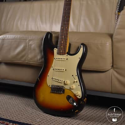 Fender Stratocaster 1963 - Sunburst image 2