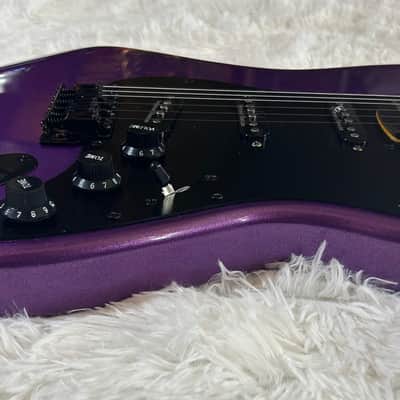 Metallic Purple Stratocaster - Custom Built - Black Hardware - Seymour Duncan Pickups - Blender Mod image 10