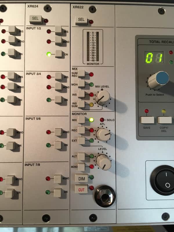 SSL Solid State Logic X-Rack XRack XR622 XR-622 Master module - rare image 1