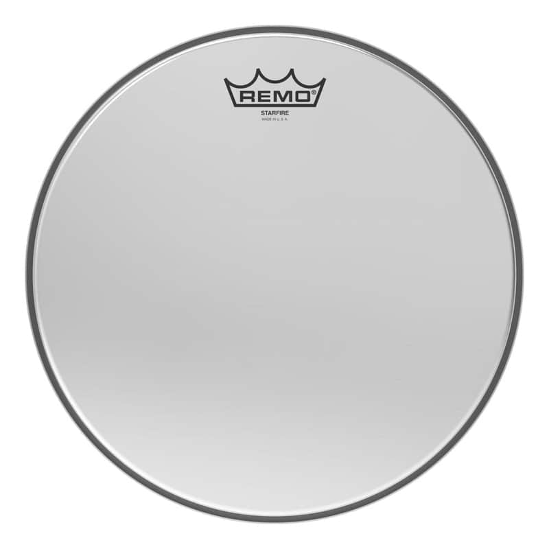 Remo Ambassador Starfire Chrome Drumhead 12" image 1