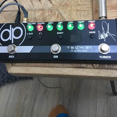 Tech 21 dUg Pinnick Signature Bass Distortion Guitar Effect Pedal with Compression and 3-band EQ image 5