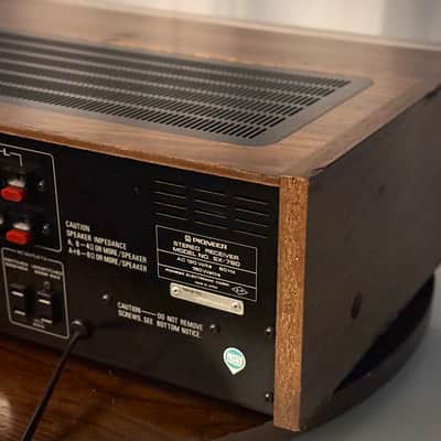 🎶✨ Pioneer SX-780 / SX780 Vintage Stereo Receiver w/ Wood Cabinet — Serviced, LED Dial, Clean image 10