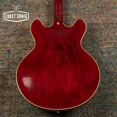 1976 Gibson ES-345 Varitone Semi-Hollow Guitar w/case image 3