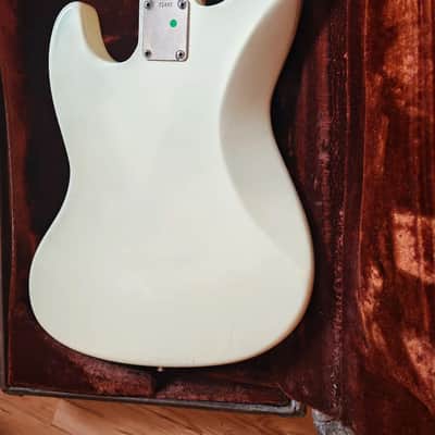 1966 Fender Jazz Bass - Olympic White image 6