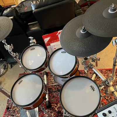 Yamaha DTX10K-M Electronic Drum Set with Mesh Heads - Real Wood image 8